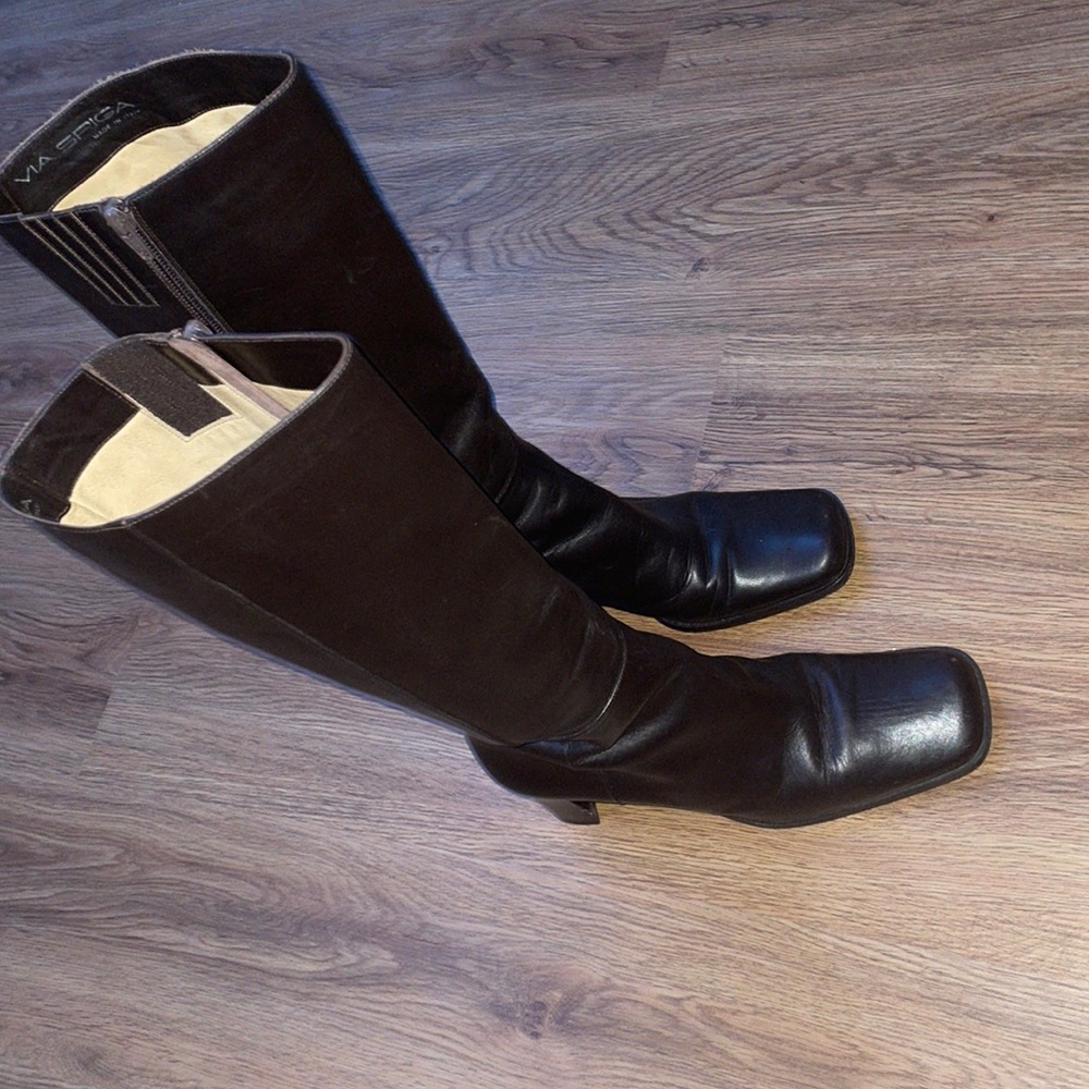 VIA SPIGA Leather Boots